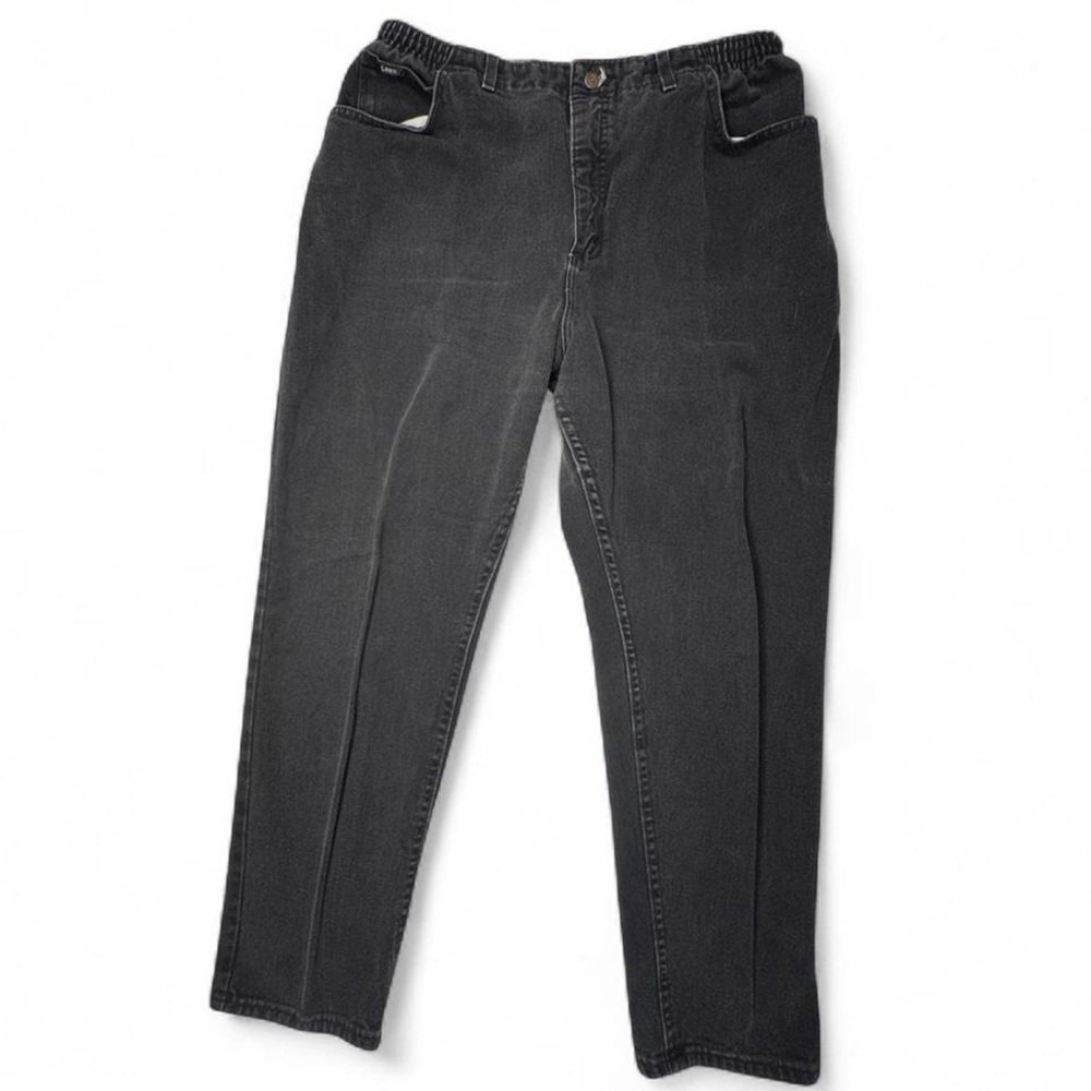 Lee Women's Black Straight Leg Jeans